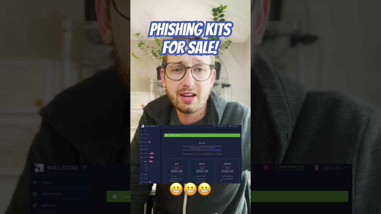 Can you believe this?! #cybersecurity #tech #phishing #shorts