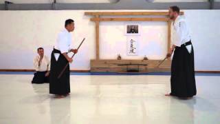 Ichiro Shishiya sensei - Ken tai jo Aihanmi Nikyo (13 March 2016)