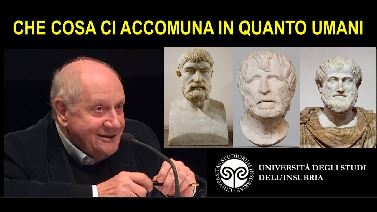 Carlo Sini: Che cosa ci accomuna in quanto umani - Como 2015 (riprese di Dante Channel)
