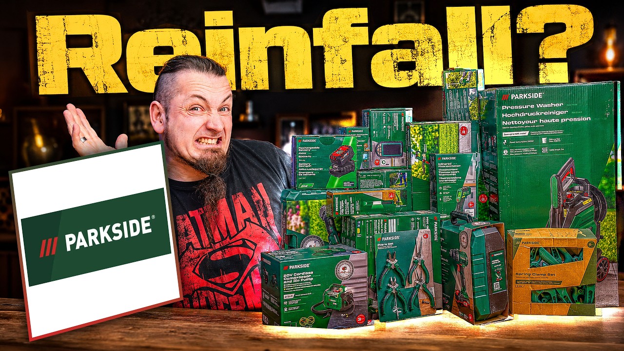 Wir haben Technik von Parkside gekauft - Lohnt sich das?
