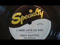 Blues Jukebox: Percy Mayfield - I Need Love So Bad