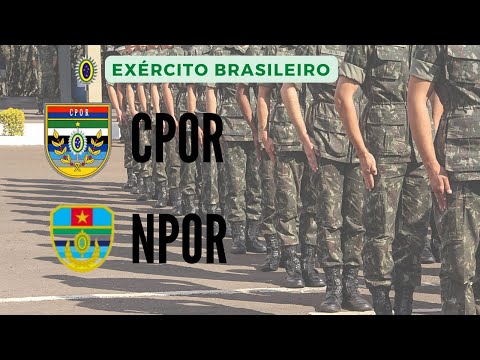Como Fazer Para Passar no NPOR/CPOR - Exército Brasileiro