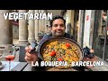 VEGETARIAN Tapas & Spanish Food Finds in Barcelona | La Boqueria Market | Food Vlog