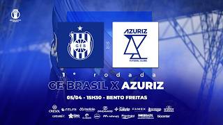 AO VIVO - BRASIL X AZURIZ - SERIE D 2026  - 1ª RODADA