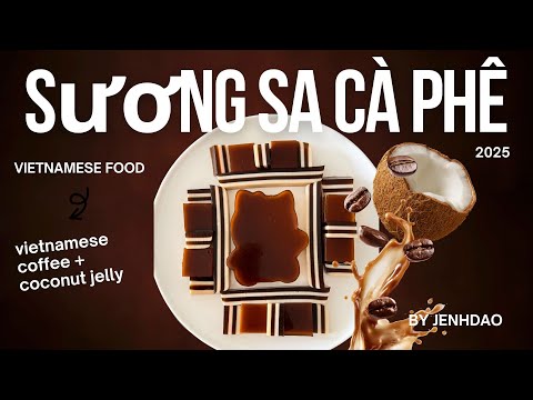 How to Make Vietnamese Coffee Jelly (Sương Sá Cà Phê)