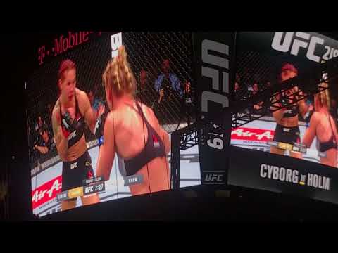 UFC 219 - Cyborg Vs. Holm - Round 3