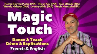 Magic Touch Line Dance (Dance &amp; teach / Démo &amp; explications / French &amp; English)