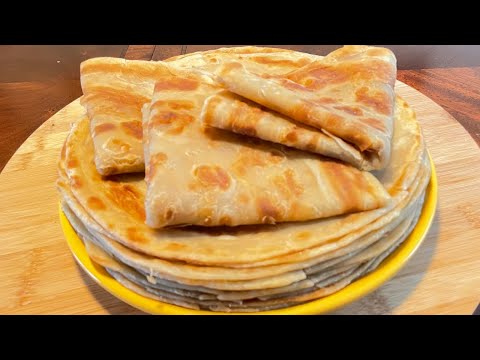 How To Make Kenyan, Soft Layered Chapati //Step by Step// Exact Measurements.
