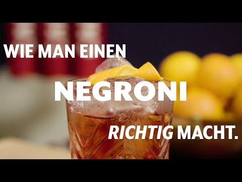 Negroni - Wie wird er gemacht?  | Shake It Easy - By Nic Shanker
