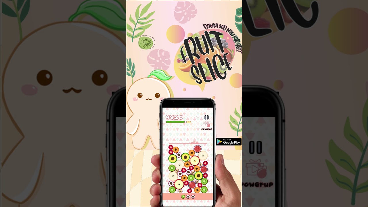 Fruit Slice: Drop Merge Puzzle _ Portrait- Download Now!