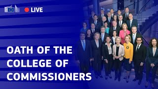 The solemn undertaking of the College of Commissioners at the Court of