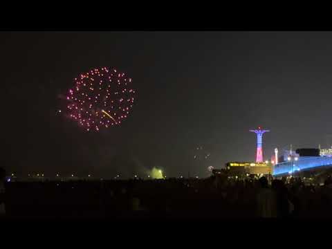 Coney Island Fireworks Live | July 4th 2025 Independence Day Celebration