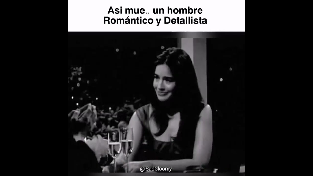 Ahí muere un hombre Romántico y detallista.