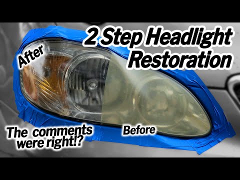 Restore Headlights in 2 steps | Mothers Mag Polish