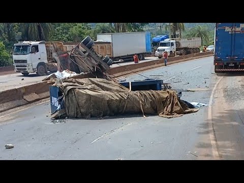GRAVE ACIDENTE NA SERRA DO IGARAPÉ MG.