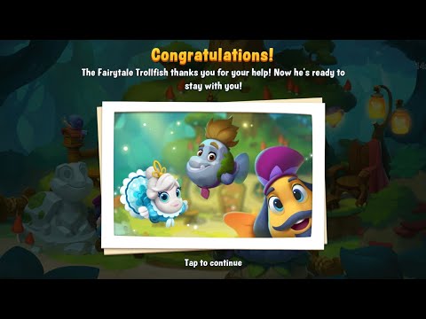 Fishdom Fairy Tale Story from the Beginning Until the End
