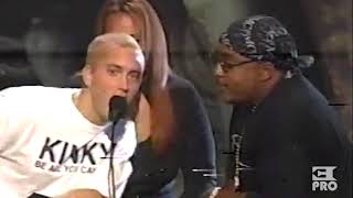 Eminem Presenting Award To DMX in 1999