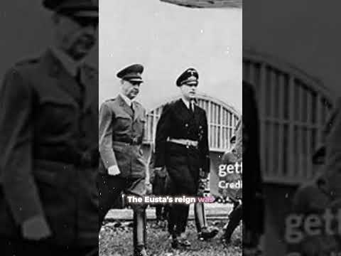 Ante pavelic, leader of the ustase in Croatia 🇭🇷 during World War II with unmatched brutality