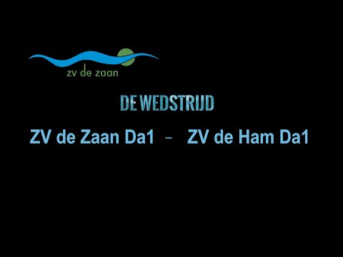 ZV de Zaan Da1 vs ZV de Ham D1