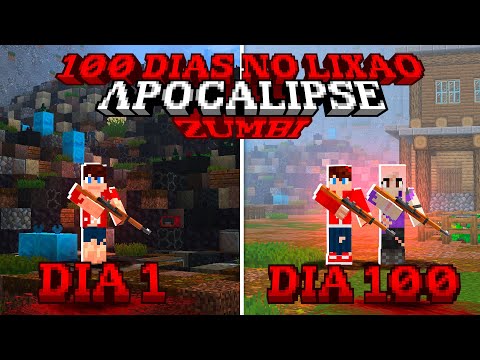SOBREVIVI 100 DIAS NO LIXÃO NO APOCALIPSE ZUMBI - O FILME