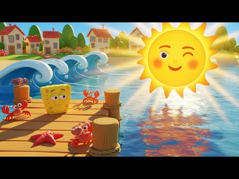 Bob Esponja Baila en el Muelle Tambaleante | Rimas Infantiles y Canciones para Niños