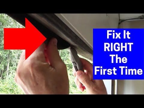 NEVER Replace Garage Door Bottom Seal Until Watching This! Fast & Easy!