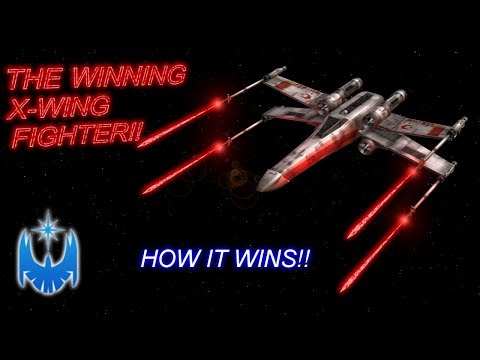 Why the X-wing BEATS the Empire! Animated Explanation