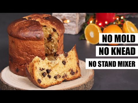 Chocolate Panettone | Easy No Mold No Knead Italian Christmas Bread | How Tasty Channel