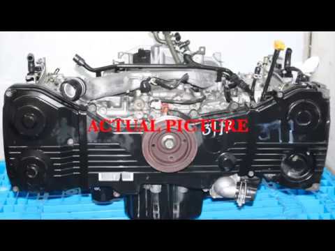 2002-2003-2004-2005 SUBARU IMPREZA WRX EJ205 TURBO DOHC JDM EJ20 ENGINE: video still