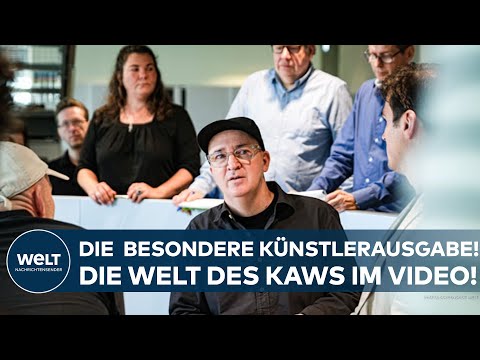 KÜNSTLERAUSGABE: Besondere WELT-Ausgabe! Die Welt des KAWS im Video