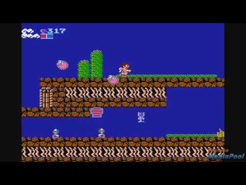 1986 Kid Icarus (NES) Game Playthrough Video Game