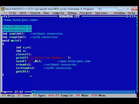 Basic Program In C In Tamil