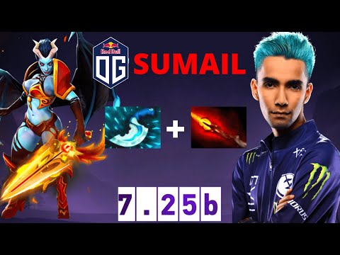SUMAIL (OG) QUEEN OF PAIN BLINK+DAGON WTF ? / Dota Pro Replay