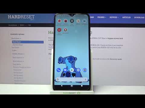How to Turn On/Off High Contrast Text on Nokia G20 – Display Settings