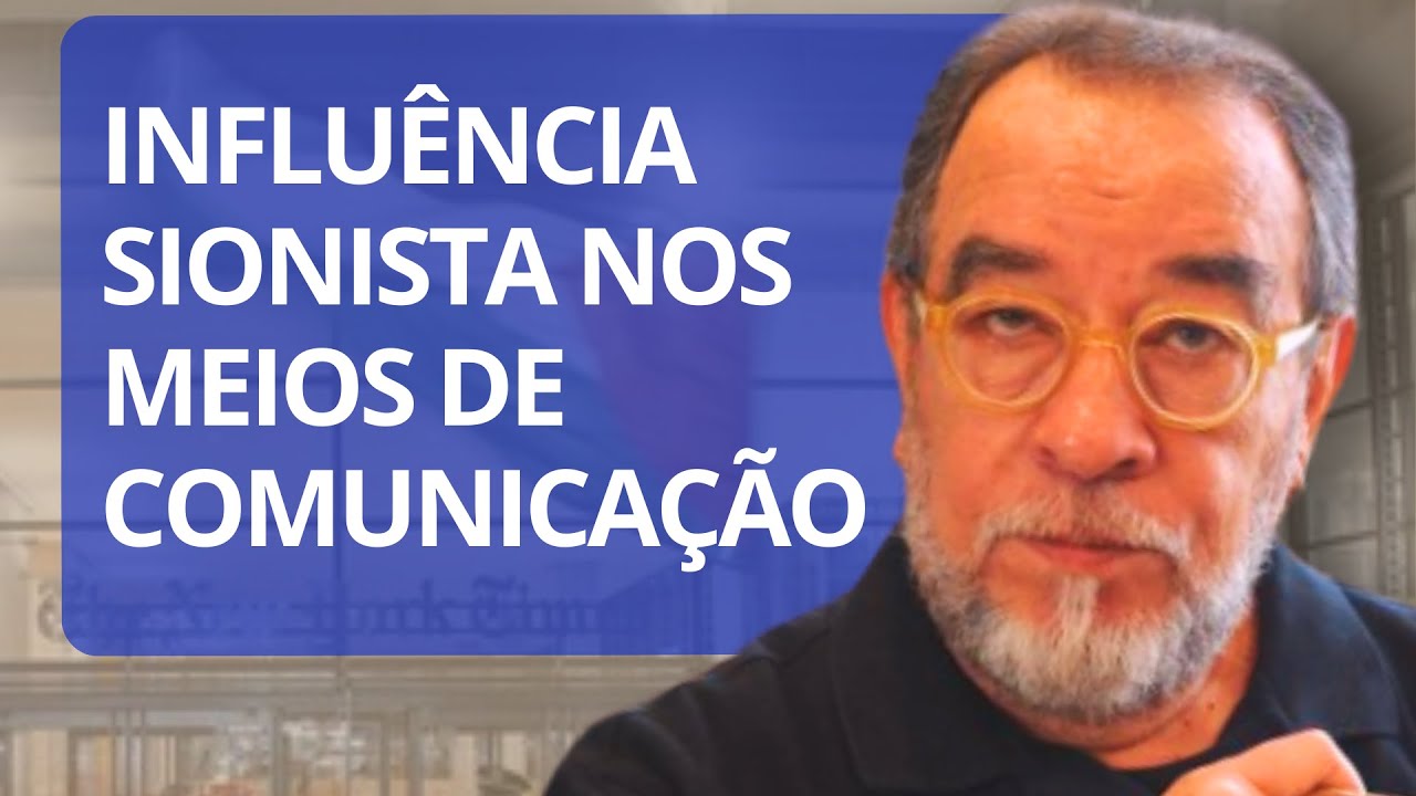 Fernando Morais explica a influência do SIONISMO nos meios de comunicação
