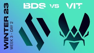 LEC Winter Split 2023 - W3D2 - BDS vs VIT