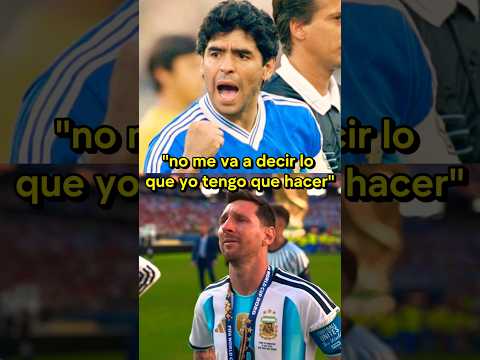 Maradona: 'GRONDONA nos ENTREGÓ'... Messi lo REPITIÓ 36 años después