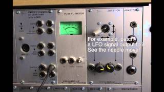 03 Analogue Solutions Concussor VU01 signal meter module - introduction