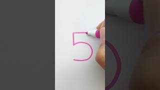How to draw a cow from 5 🐄 Step by step drawing for kids