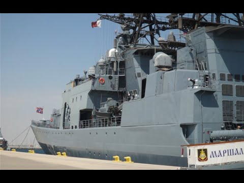 Russian Navy frigate Marshal Shaposhnikov at DIMDEX 2024
