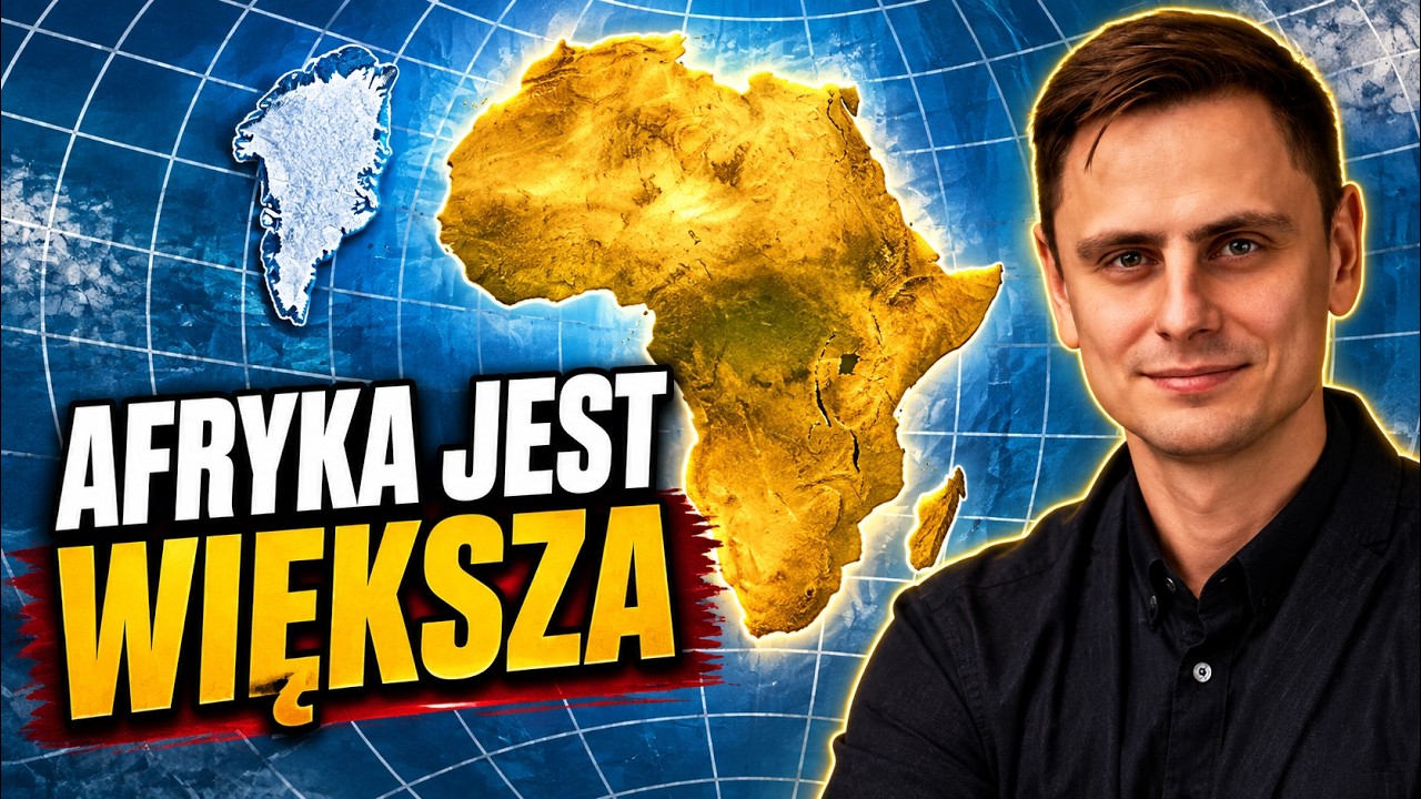 Mapa świata, która kłamie