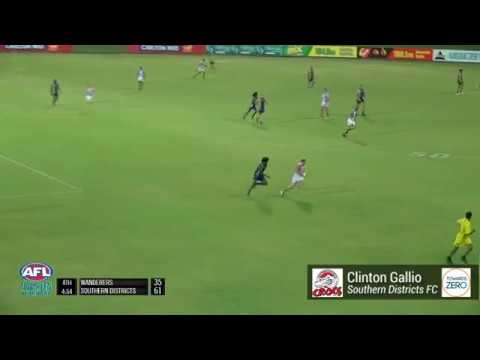 2018/19 NTFL Play of the Round - Round 12 - Clinton Gallio (Southern Districts FC)