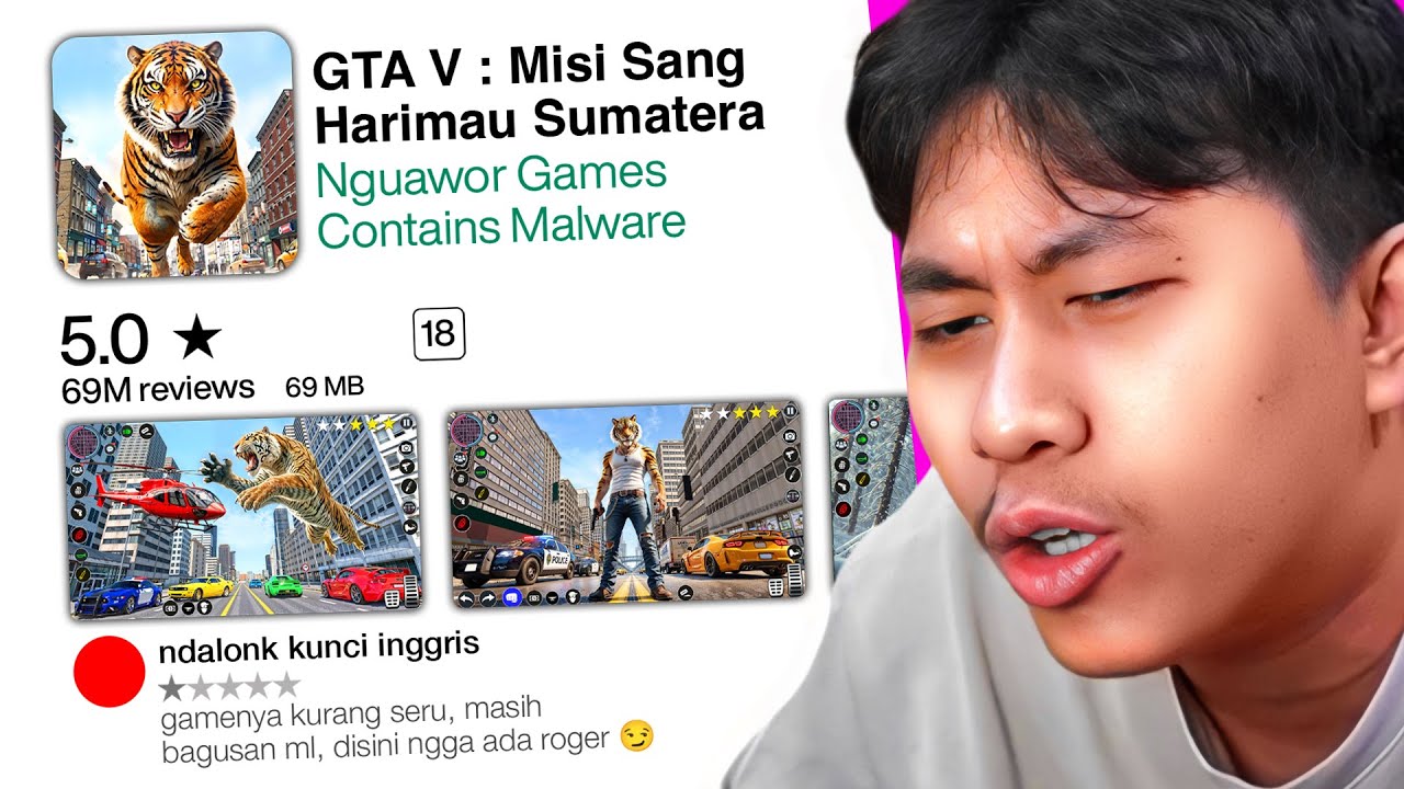 GTA 6 di undur muncul lah GTA ini.. 🥀 - GAME NGUAWOR PLAYSTORE