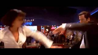 Mia Wallace and Vincent Vega dancing... Time Marches On by Pennywise