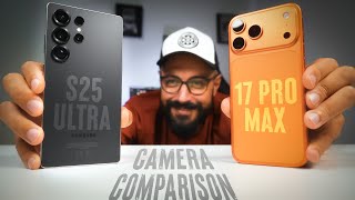iPhone 17 Pro Max vs Samsung Galaxy S25 Ultra | Camera Comparison!