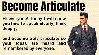 How to Become Articulate 🔥 || The Silent Power You Don’t Know You Have || Graded Reader ✅