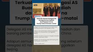 Takut Dimata-matai, Delegasi AS Buang Semua Hadiah dari Pejabat China sebelum Naik Pesawat