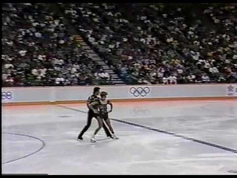 Becherer & Becherer (FRG) - 1988 Calgary, Ice Dancing, Original Set Pattern