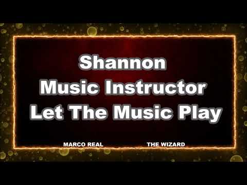 Shannon - Music Instructor - Let The Music Play