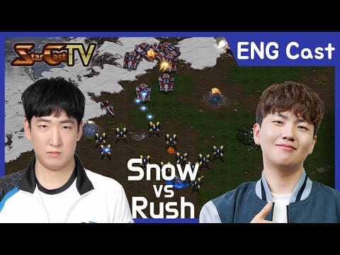 [ENG] "Fantastic!" Snow vs Rush on Optimizer (PvT) - Starcraft Remastered (StarCastTV English)